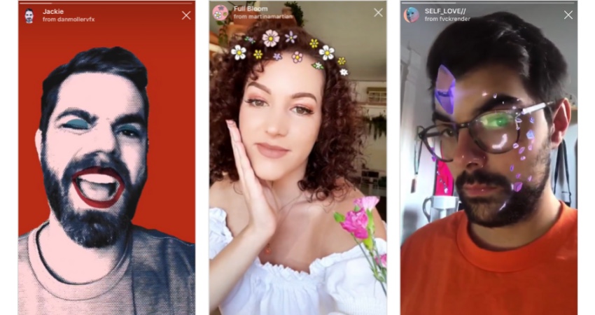 Instagram маски